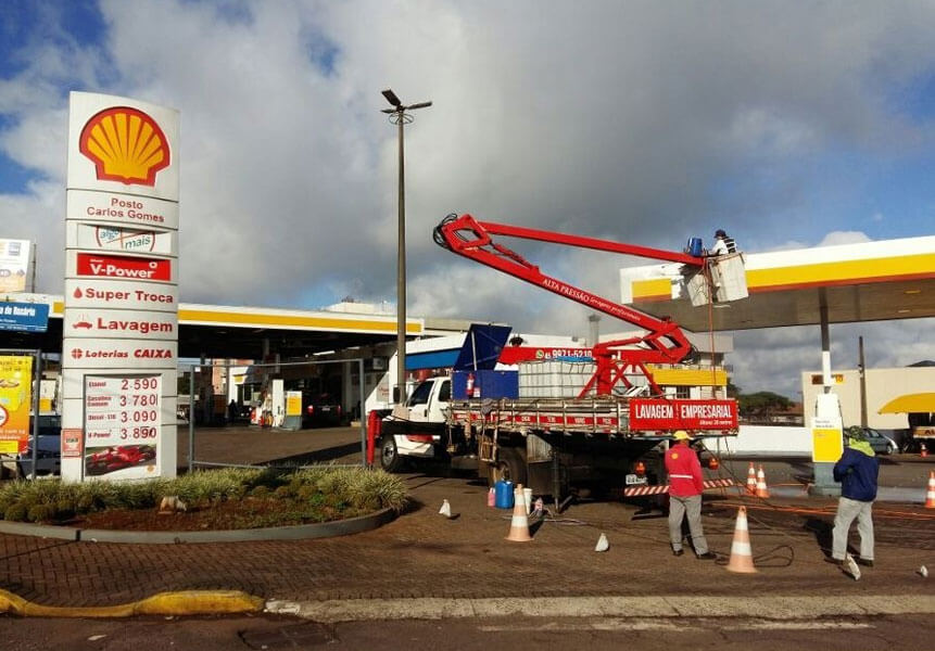 Instalação e manutenção de imagem – limpeza de testeira